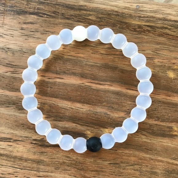 Lokai Bracelet Clear White Mud Water - Picture 3 of 7